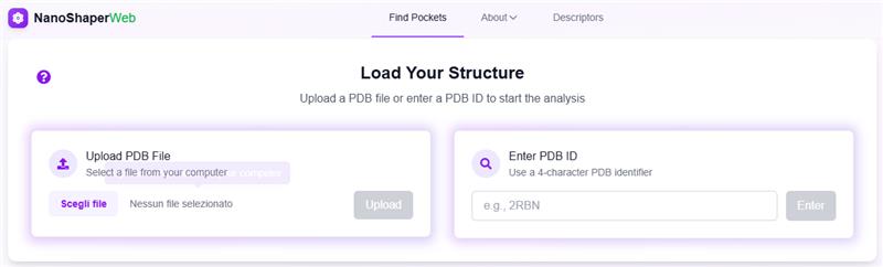 Structure Input Interface